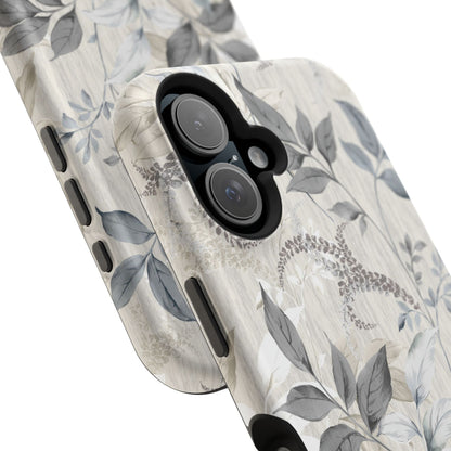ラグジュアリーリーブス（MagSafeバージョン）：iPhone、Samsung Galaxy、Google Pixel用の芸術的なケース