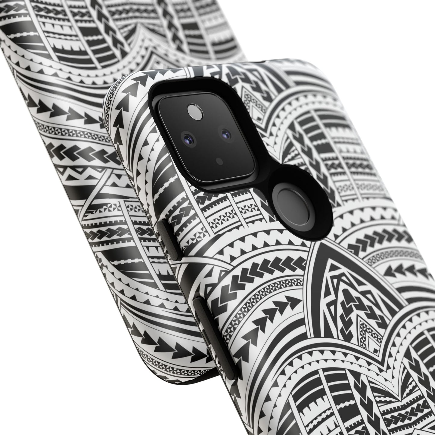 Tatoeage: telefoonhoesje met tribalpatroon voor iPhone, Samsung Galaxy en Google Pixel