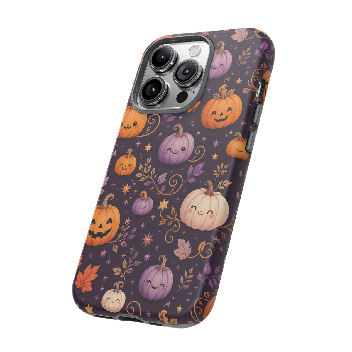 Pumpkin Patch Magic Case: Cute, Halloween Themed Phone Case for iPhone, Samsung Galaxy and Google Pixel devices.