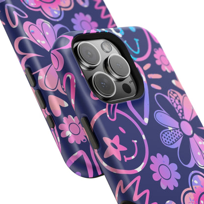 Live Inspired (MagSafe version): Purple Tough Case for iPhone