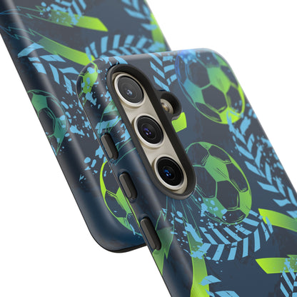 Football Grunge: Sporty Phone Case for iPhone, Samsung Galaxy and Google Pixel