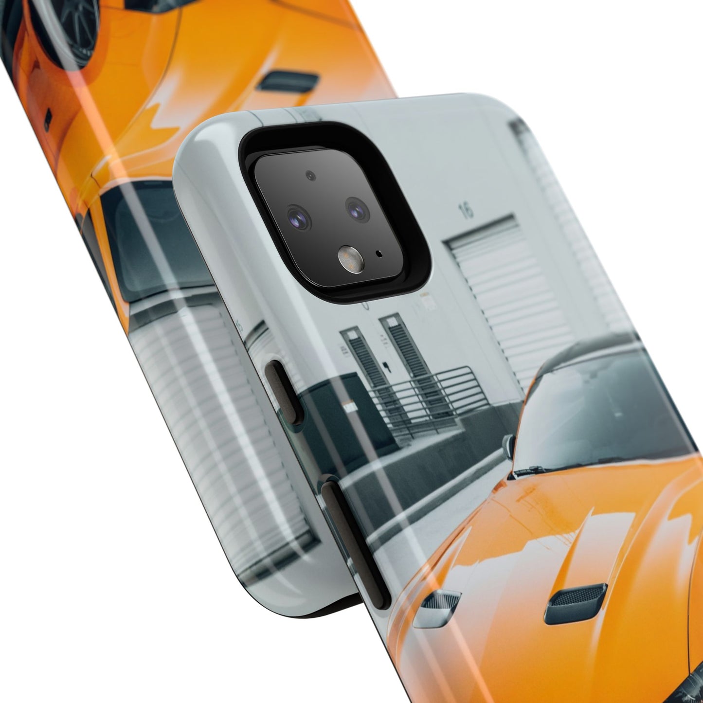 HUSTLE: Sports Car-Inspired Tough Case for iPhone, Samsung Galaxy and Google Pixel devices