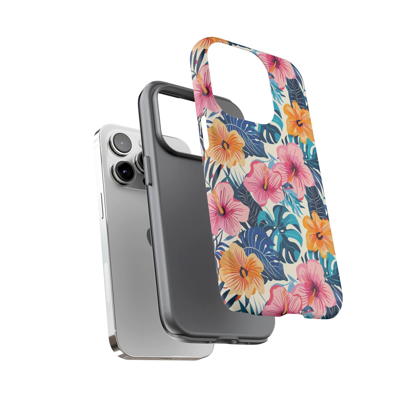 Hibiscus: Cute Floral Phone Case for iPhone, Samsung and Google Pixel