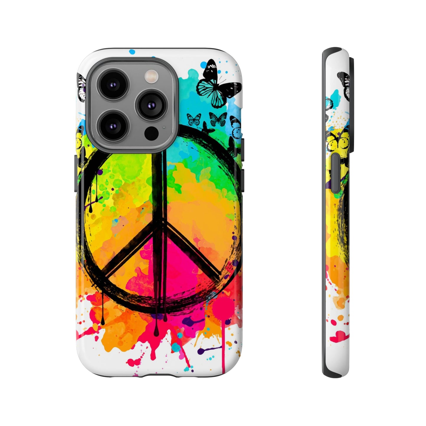 Peace Bloom: Inspiring Phone Case for iPhone and Samsung Galaxy