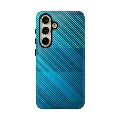 Blue Elegance: Tough Case for iPhone, Samsung Galaxy and Google Pixel devices