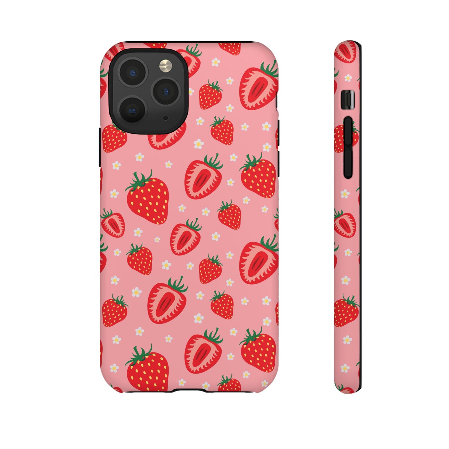 Berry Strawberry: Fruit-inspired phone case for iPhone, Samsung Galaxy and Google Pixel devices