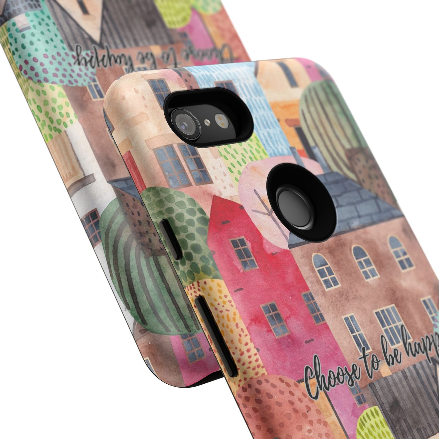 Choose to be Happy: Inspiring Case for iPhone, Samsung Galaxy and Google Pixel devices