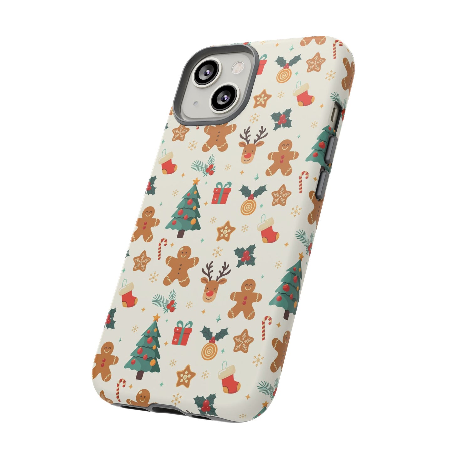 Gingerbread Holidays: Xmas-themed phone case for iPhone, Samsung and Google Pixel