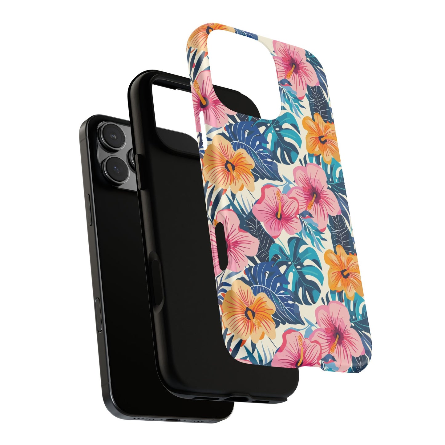 Hibiscus: Cute Floral Phone Case for iPhone, Samsung and Google Pixel