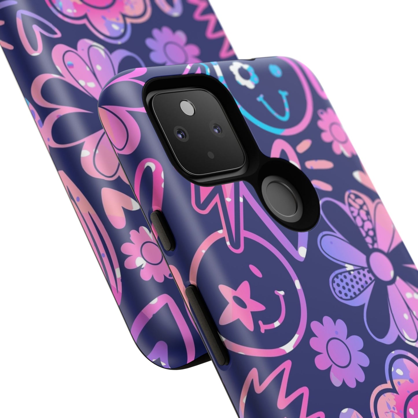 Live Inspired: Purple Tough Case for iPhone, Samsung Galaxy and Google Pixel devices