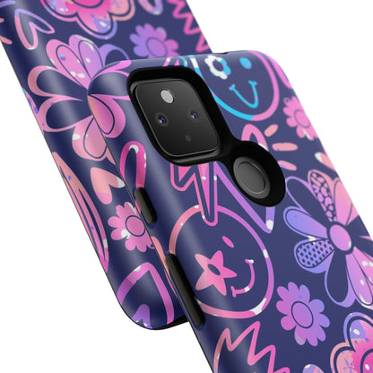 Live Inspired: Purple Tough Case for iPhone, Samsung Galaxy and Google Pixel devices