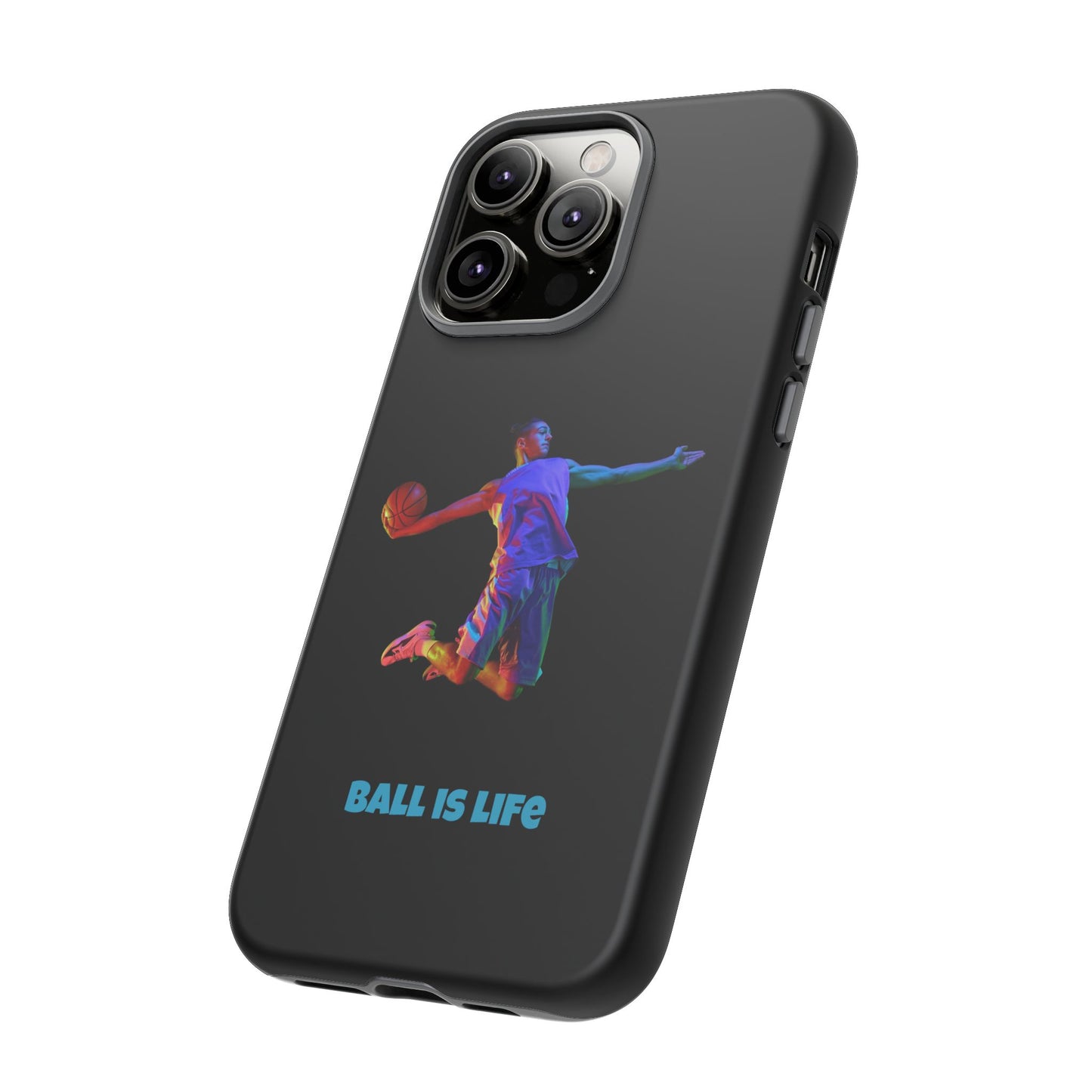 Ball is Life: Basketball Inspired Phone Case for iPhone, Samsung Galaxy and Pixel Devices