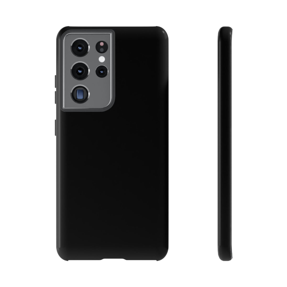 Space Black: Pure black phone case for iPhone, Samsung Galaxy and Google Pixel devices
