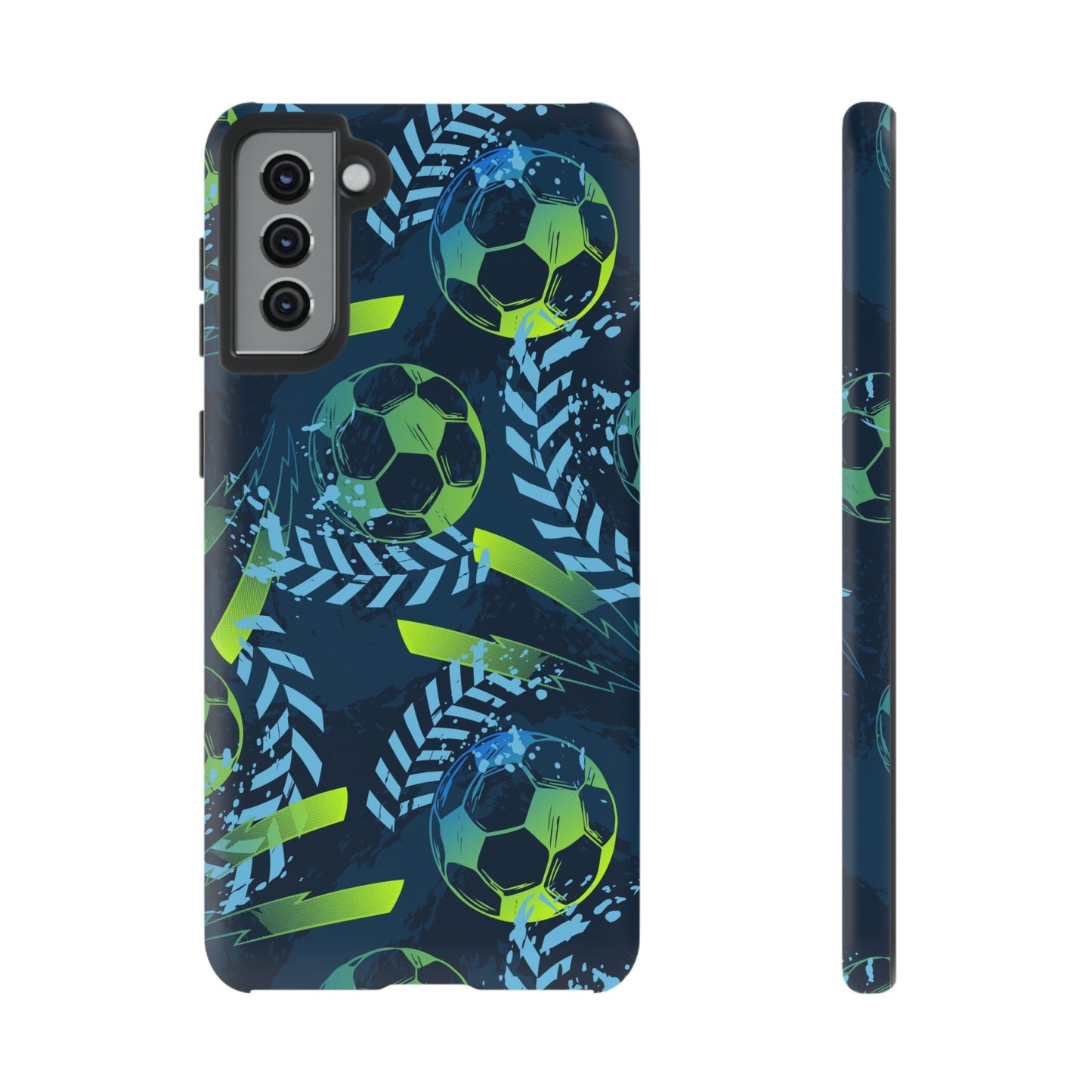 Football Grunge: Sporty Phone Case for iPhone, Samsung Galaxy and Google Pixel