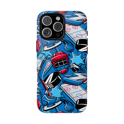 Ice Hockey PowerPlay: Sports-Inspired Phone Case for iPhone, Samsung Galaxy and Google Pixel devices