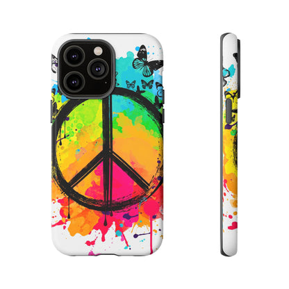 Peace Bloom: Inspiring Phone Case for iPhone and Samsung Galaxy