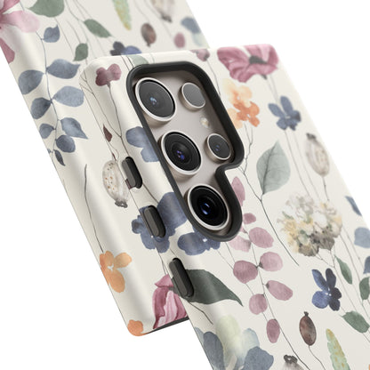 Floral Prints Phone Case for iPhone, Samsung Galaxy and Pixel devices