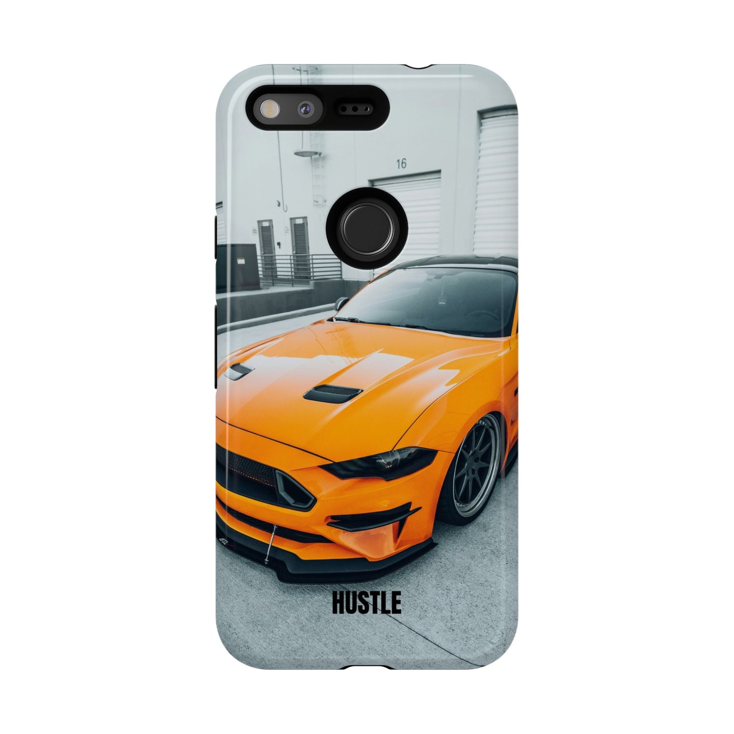 HUSTLE: Sports Car-Inspired Tough Case for iPhone, Samsung Galaxy and Google Pixel devices