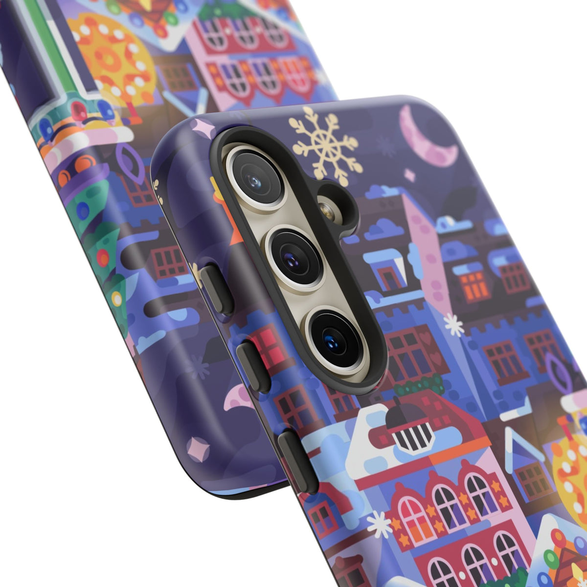 Christmas Fair in Old Town: Holiday-Themed case for iPhone, Samsung Galaxy and Google Pixel