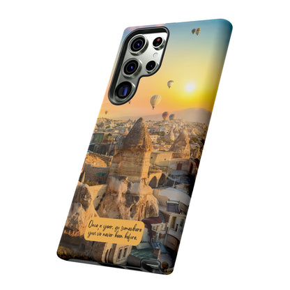 Cappadocia: Stunning travel-inspired phone case for iPhone, Samsung Galaxy and Pixel devices