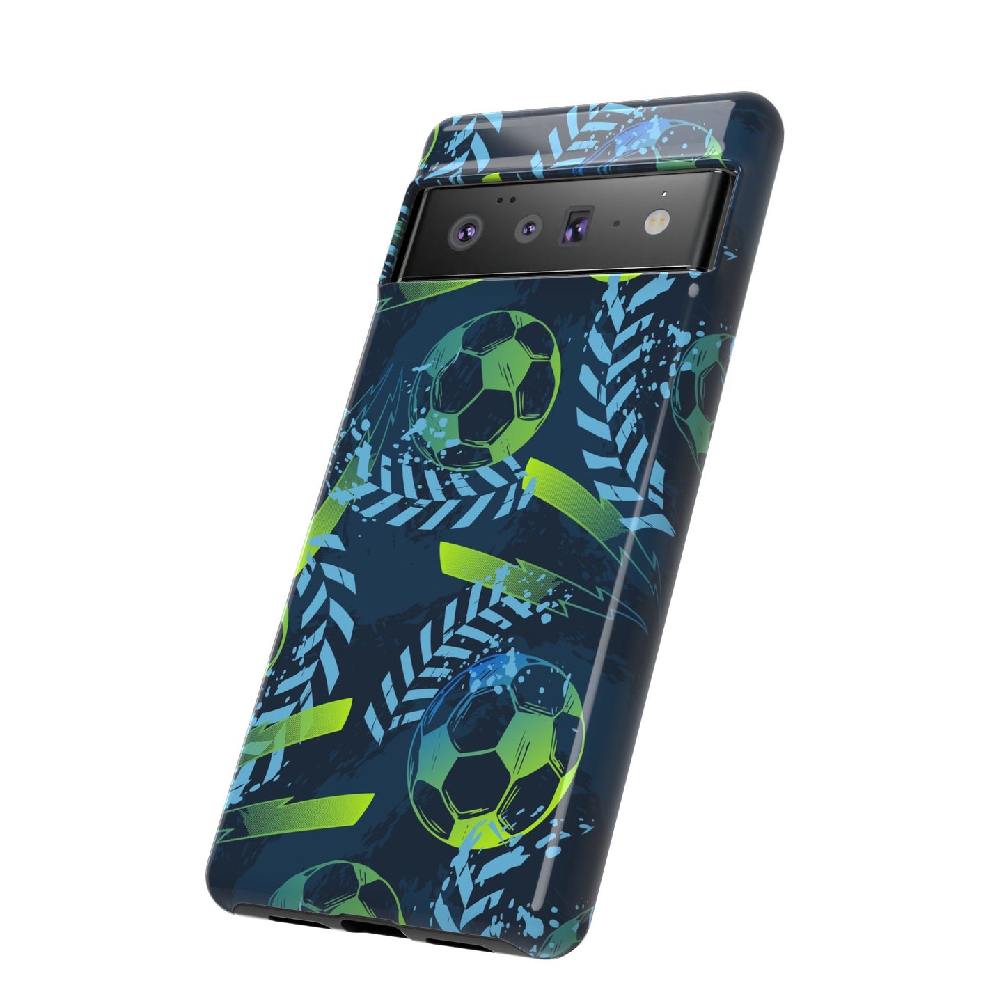 Football: Protective phone case for iPhone, Samsung Galaxy and Google Pixel phones