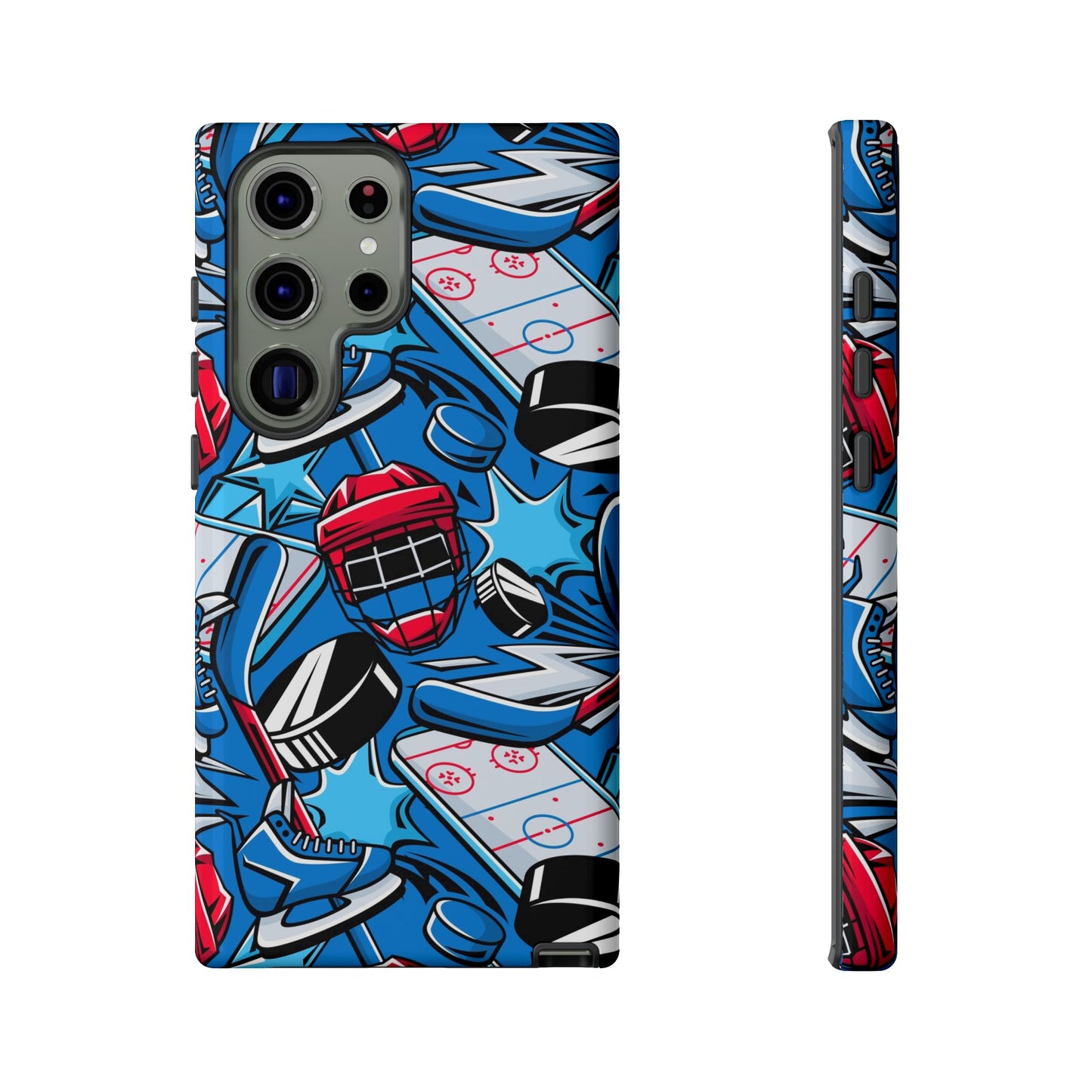 Ice Hockey PowerPlay: Sports-Inspired Phone Case for iPhone, Samsung Galaxy and Google Pixel devices