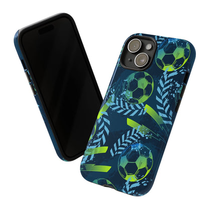 Football: Protective phone case for iPhone, Samsung Galaxy and Google Pixel phones