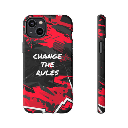Verander de regels: stevige hoes voor iPhone-, Galaxy- en Pixel-apparaten