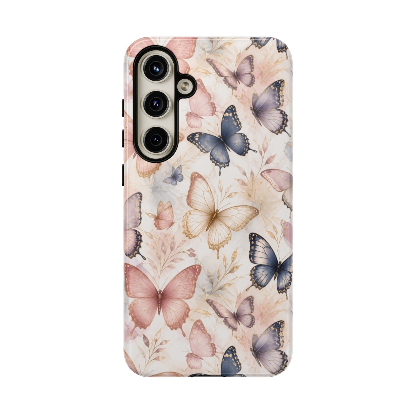 Butterfly Pastels Phone Case: Tough Case for iPhone and Samsung Galaxy devices