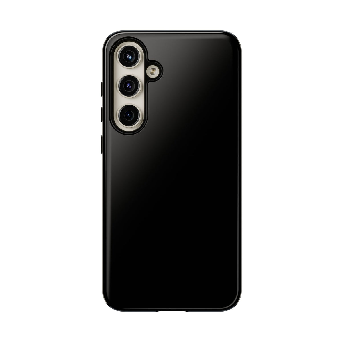 Space Black: Pure black phone case for iPhone, Samsung Galaxy and Google Pixel devices