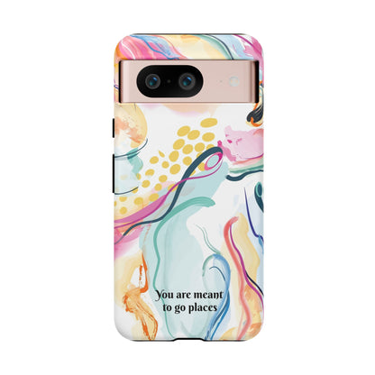 You are meant to go places: Tough Cases for iPhone, Samsung Galaxy and Google Pixel devices