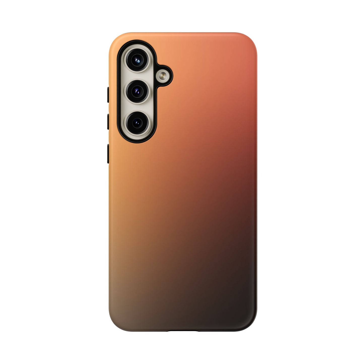 Midnight Peach: Luxury Phone Case for Samsung Galaxy Phones