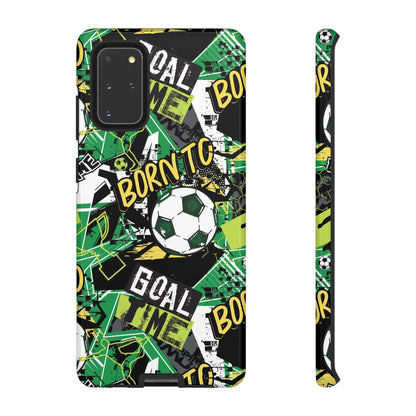 Born to Goal: Football-inspired phone case for iPhone and Samsung Galaxy