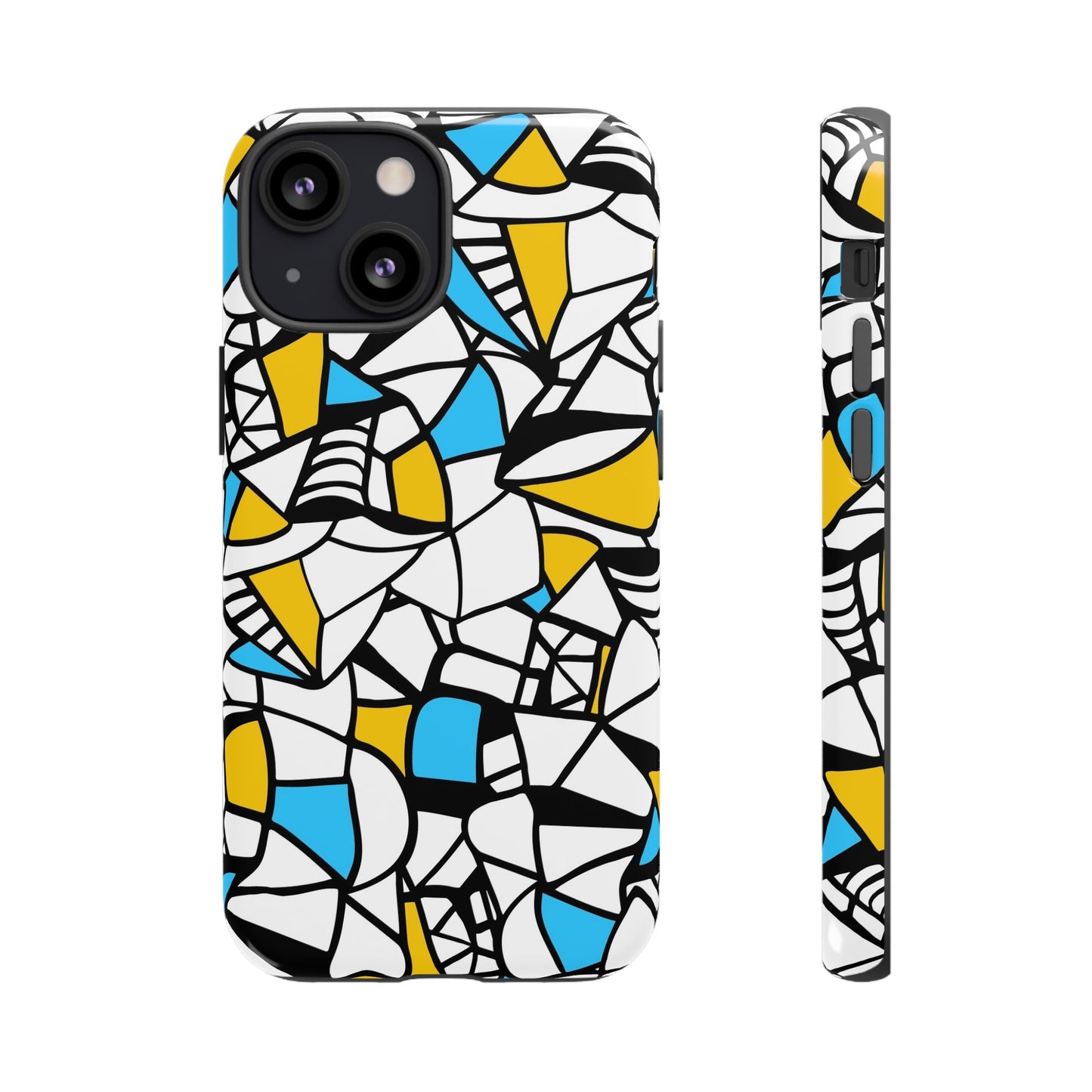 Abstract Graffiti: Tough Cases for iPhone, Galaxy and Pixel devices