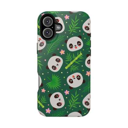 Cute Panda: Phone case for Apple iPhone (MagSafe compatible)