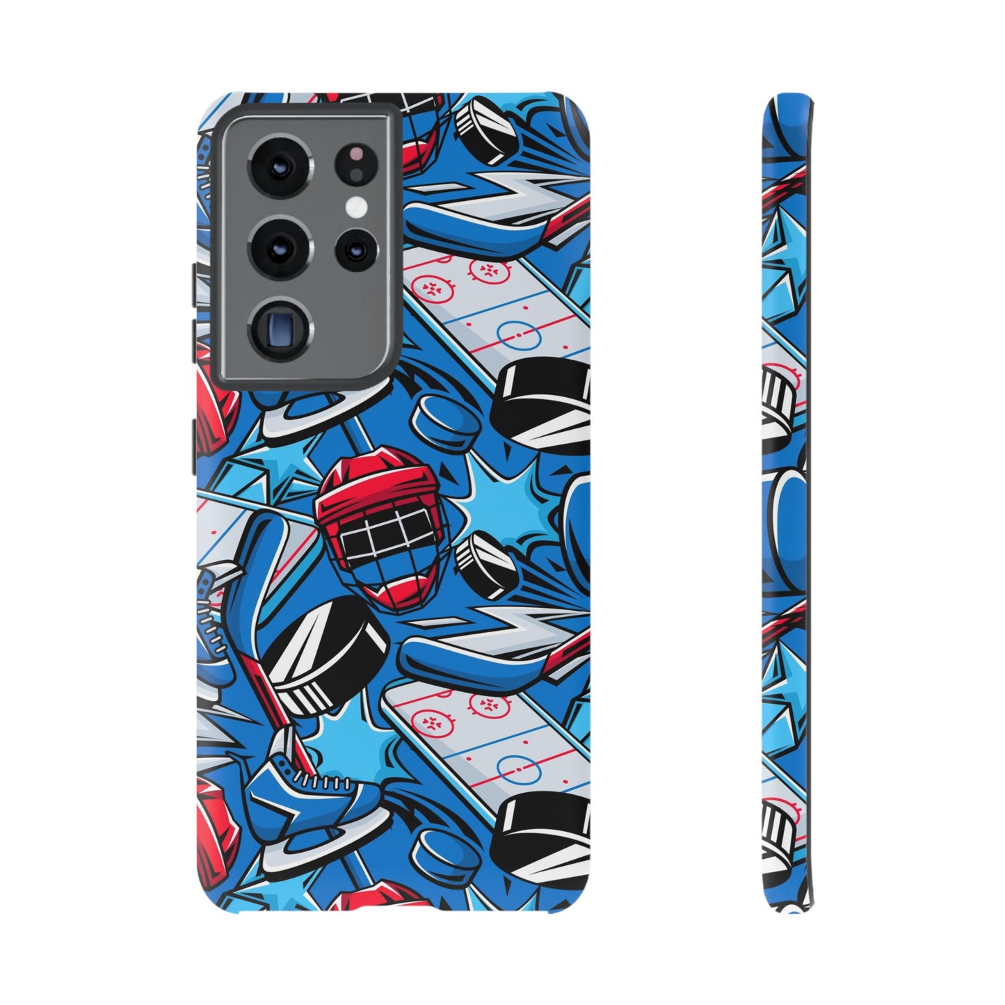 Ice Hockey PowerPlay: Sports-Inspired Phone Case for iPhone, Samsung Galaxy and Google Pixel devices
