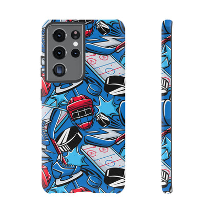 Ice Hockey PowerPlay: Sports-Inspired Phone Case for iPhone, Samsung Galaxy and Google Pixel devices