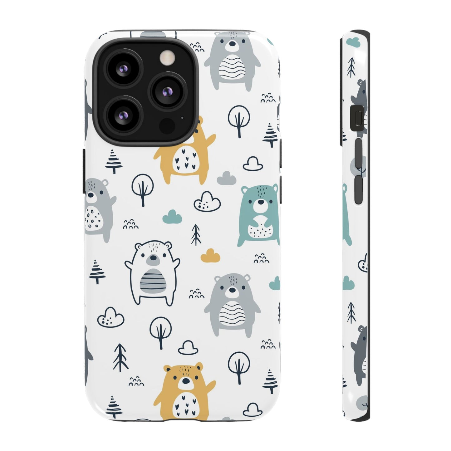 Bear Friends: Cute Phone Case for iPhone, Samsung Galaxy and Google Pixel devices