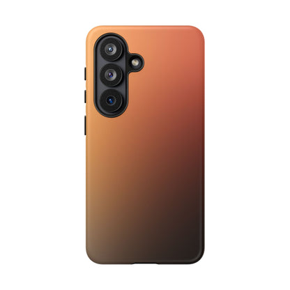 Midnight Peach: Luxury Phone Case for Samsung Galaxy Phones