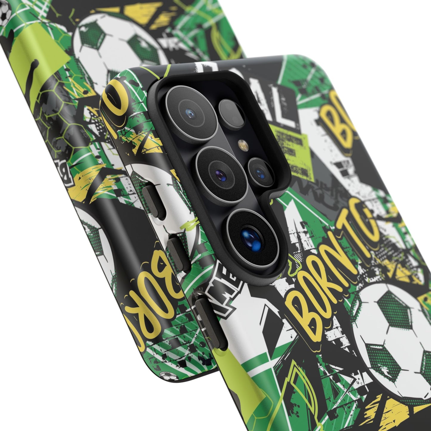 Born to Goal: Football-inspired phone case for iPhone and Samsung Galaxy