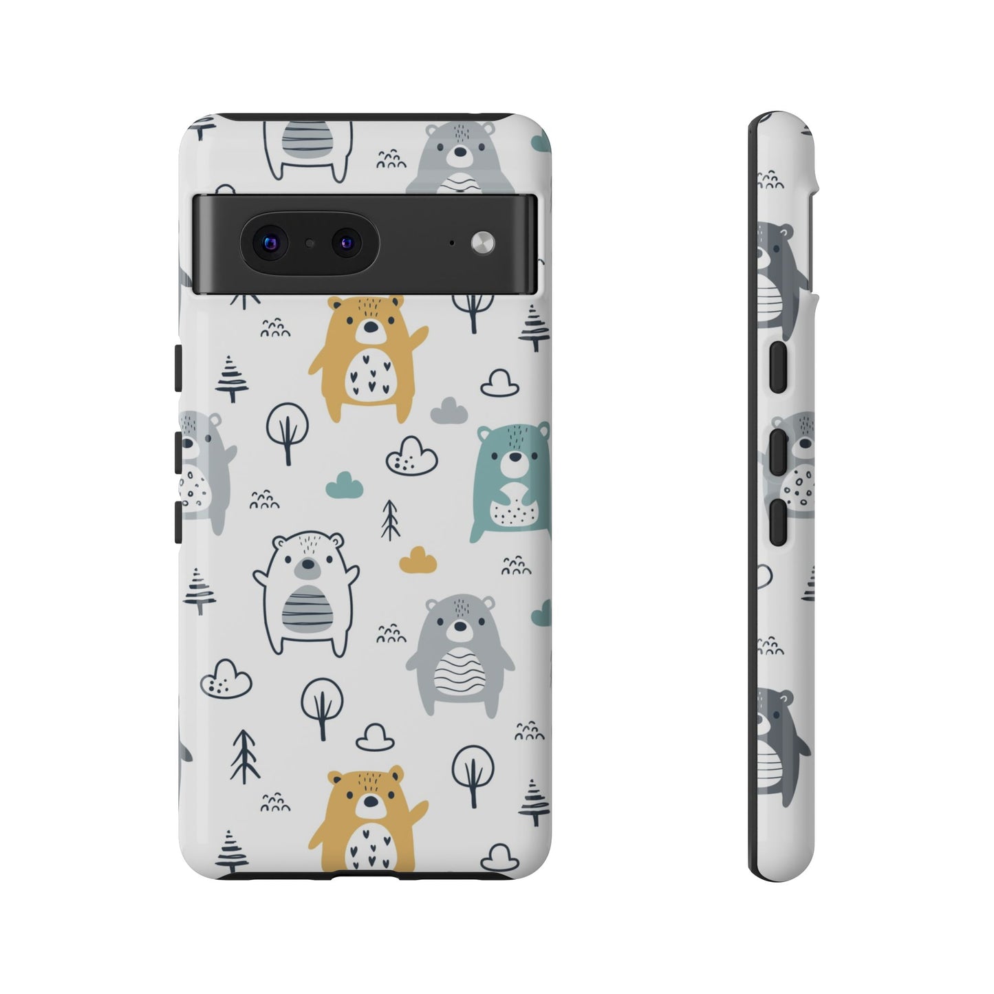 Bear Friends: Cute Phone Case for iPhone, Samsung Galaxy and Google Pixel devices