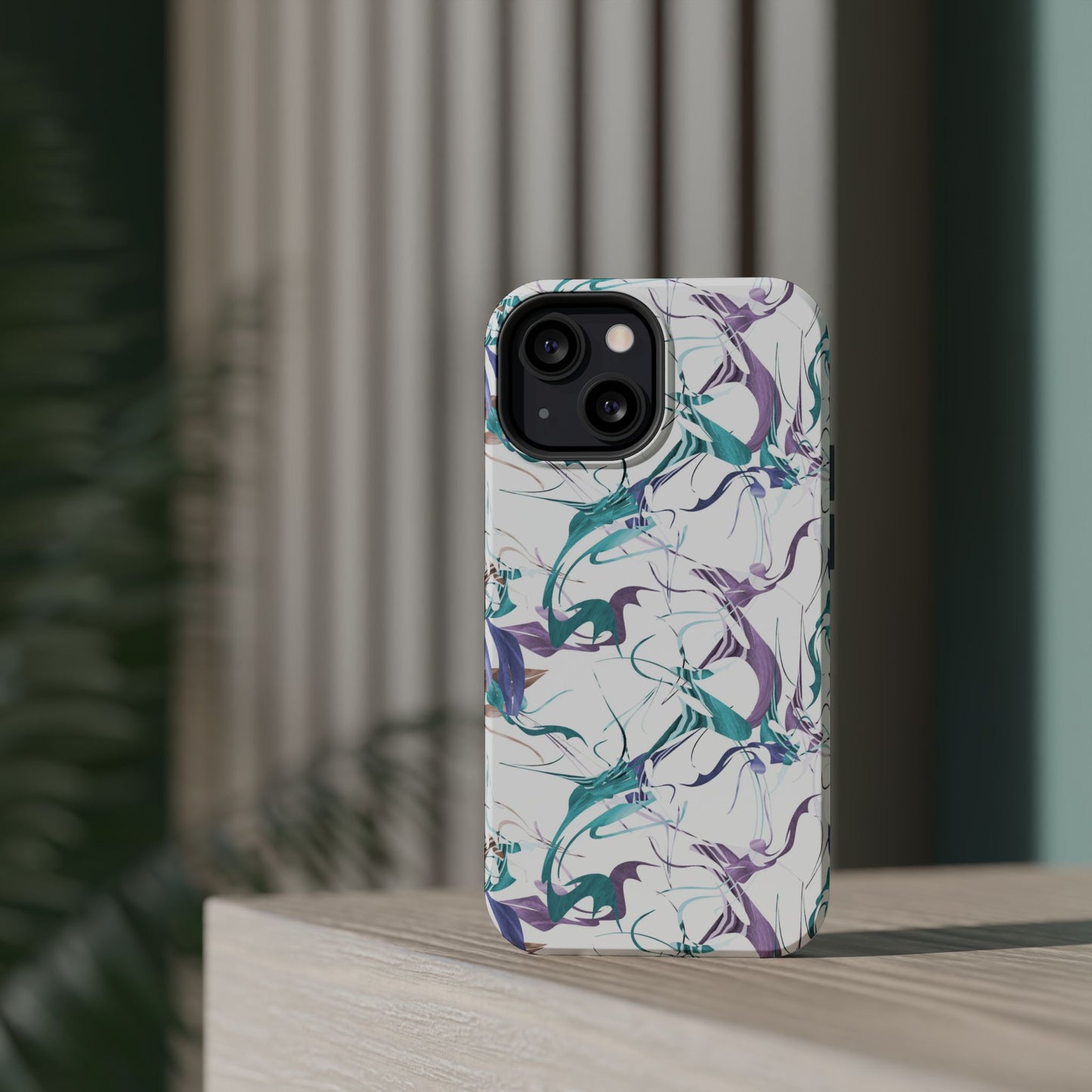 Vector (MagSafe version): Abstract Elegant Phone Case for iPhone, Samsung Galaxy and Google Pixel devices