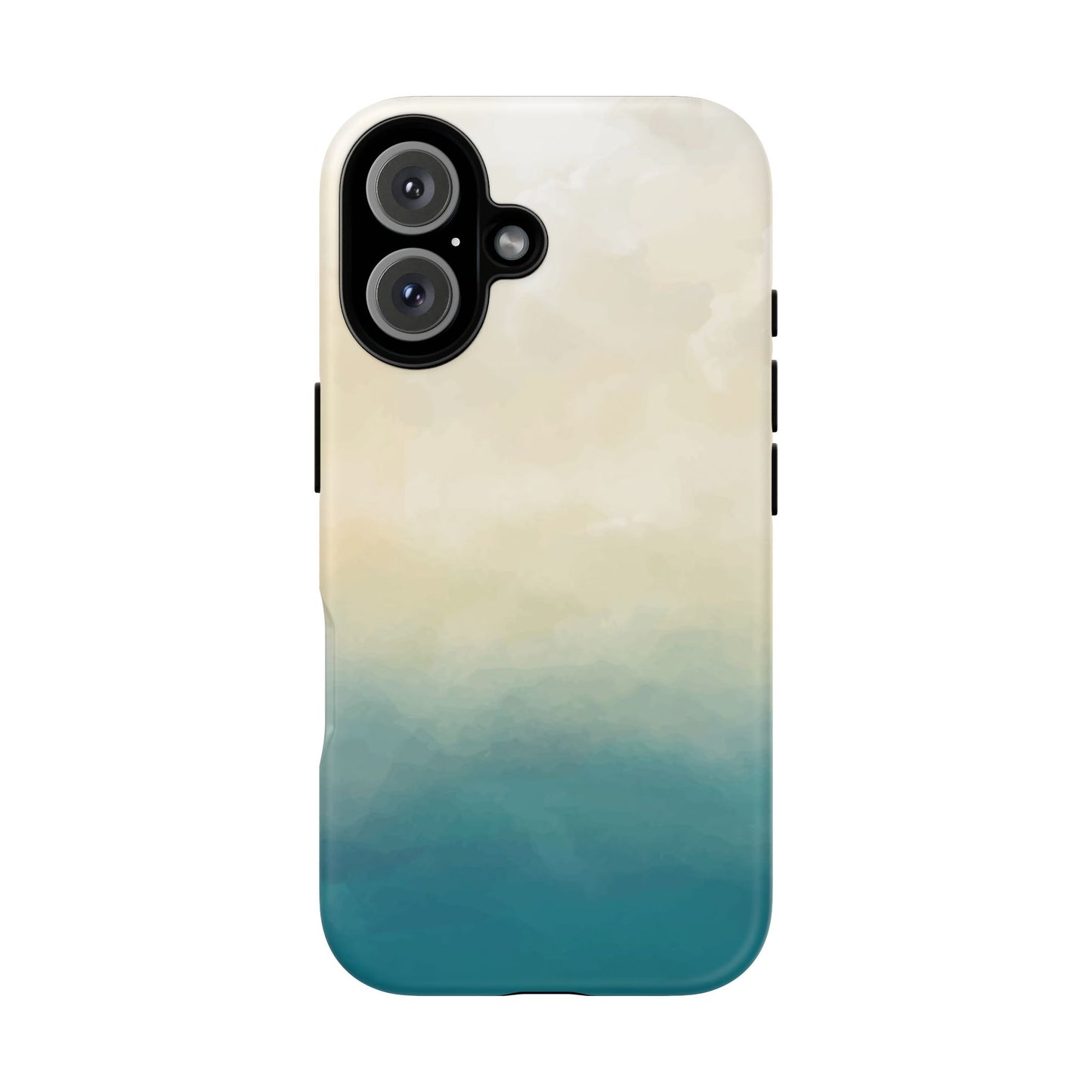 海と砂のグラデーションケース：iPhone、Galaxy、Google Pixelデバイス用ビーチ風スマホケース