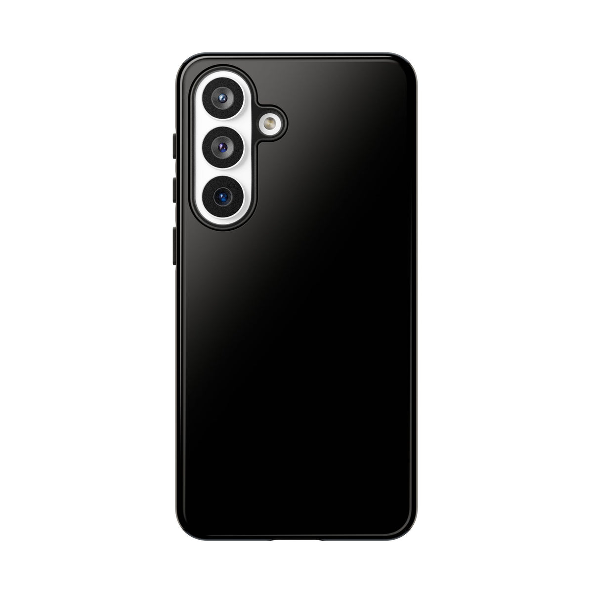 Space Black: Pure black phone case for iPhone, Samsung Galaxy and Google Pixel devices