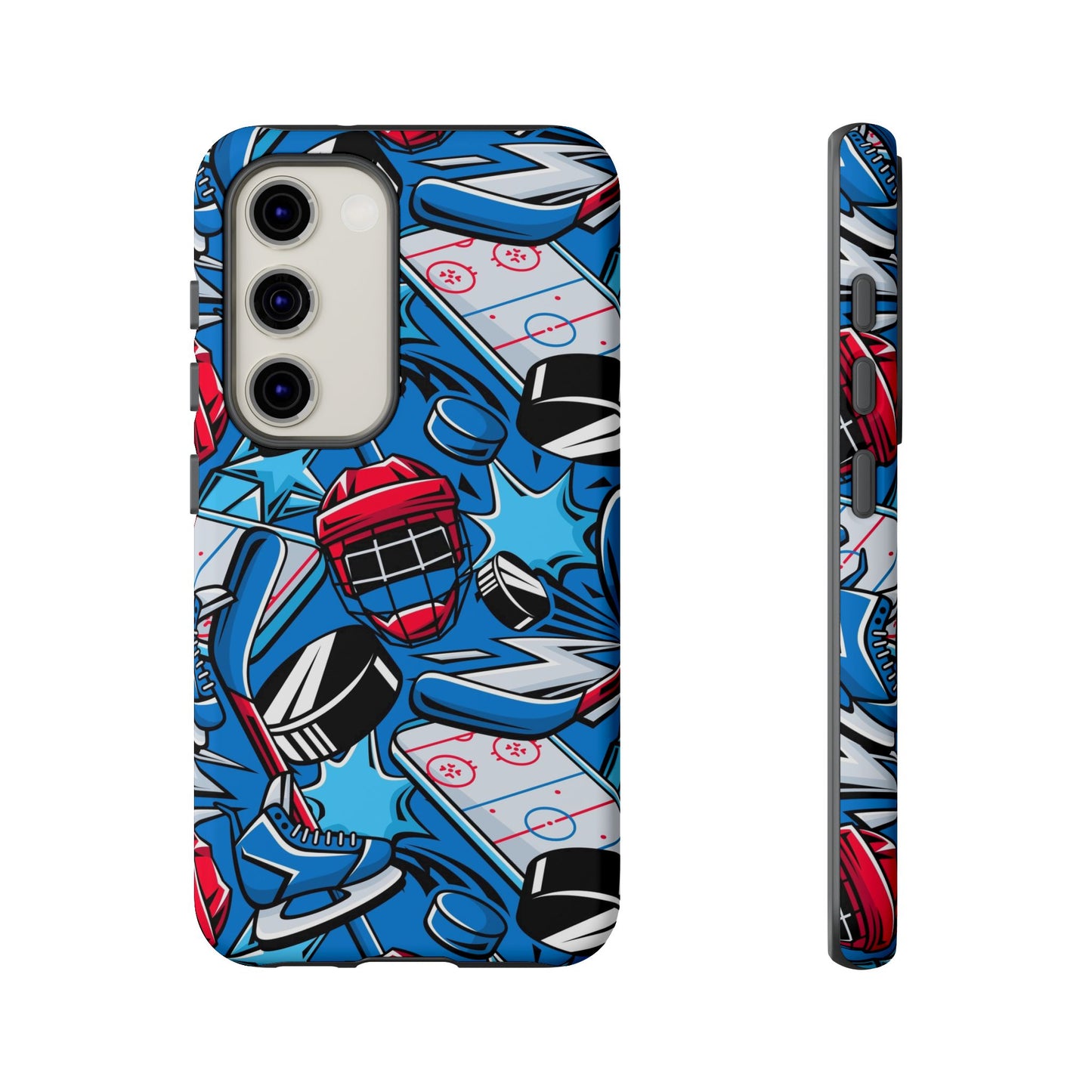 Ice Hockey PowerPlay: Sports-Inspired Phone Case for iPhone, Samsung Galaxy and Google Pixel devices