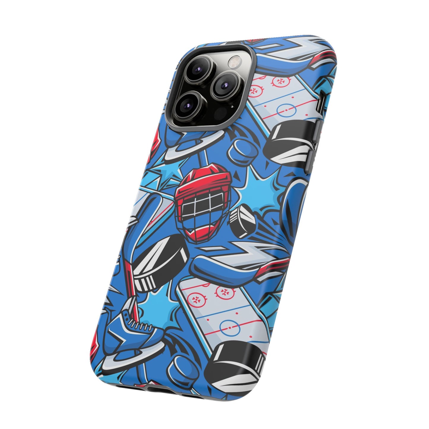 Ice Hockey PowerPlay: Sports-Inspired Phone Case for iPhone, Samsung Galaxy and Google Pixel devices