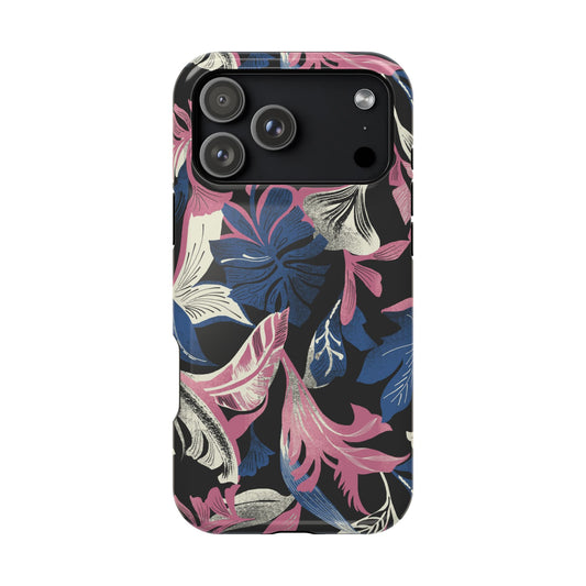 Tropique (MagSafe version): Palm & Fall Fusion Phone Case for iPhone