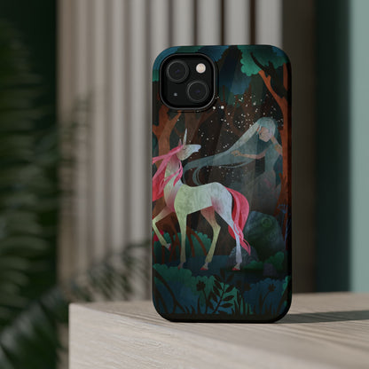Fairy & Unicorn: Enchanted MagSafe Phone Case for iPhone