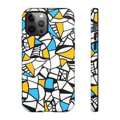 Abstract Graffiti: Tough Cases for iPhone, Galaxy and Pixel devices