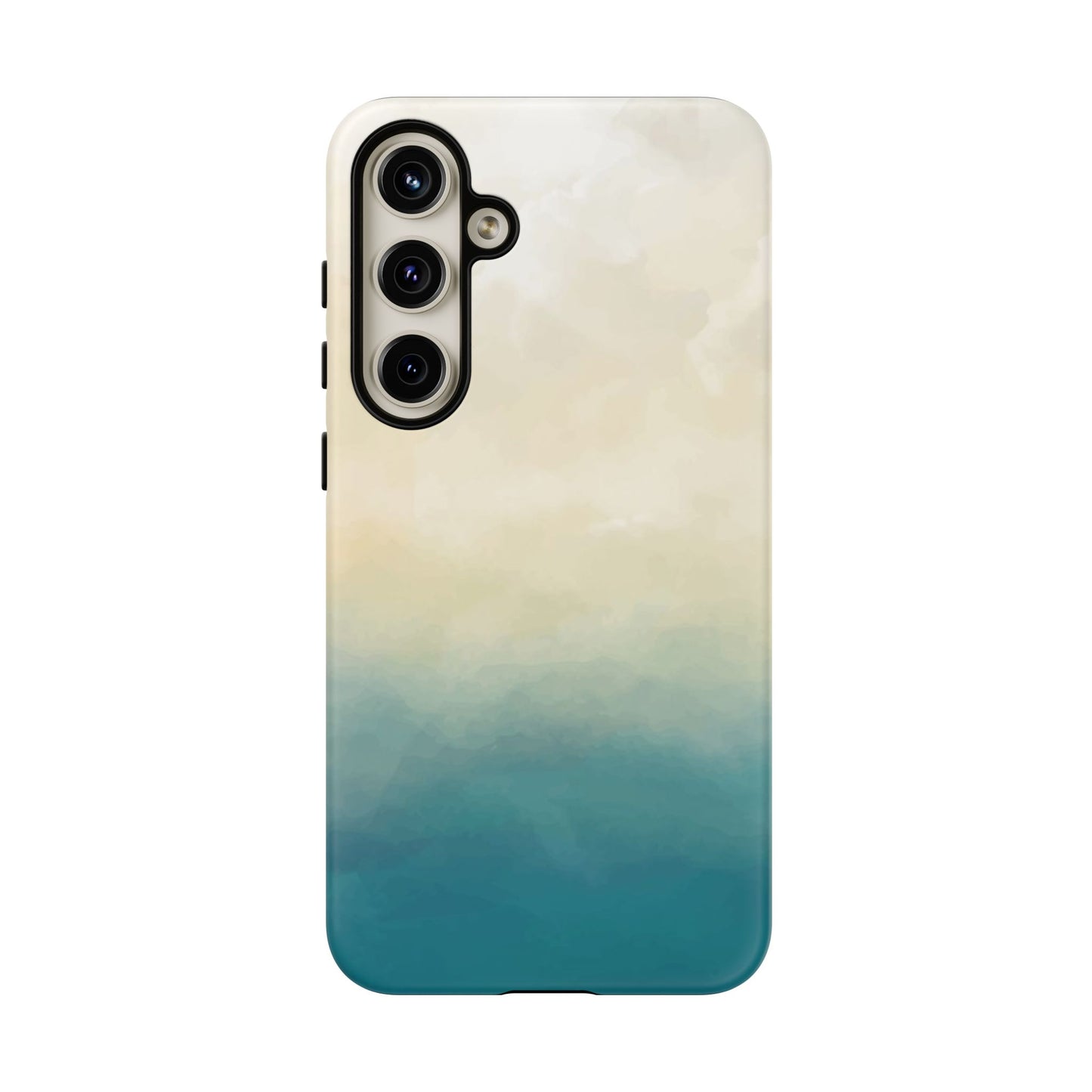 海と砂のグラデーションケース：iPhone、Galaxy、Google Pixelデバイス用ビーチ風スマホケース